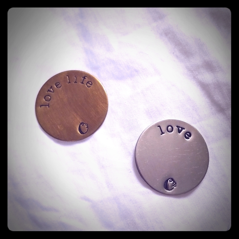 Set of 2 Origami Owl backplates